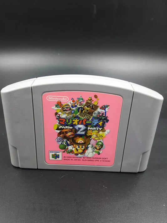 Mario Party 2 Nintendo 64  N64 Japanese Authentic Tested