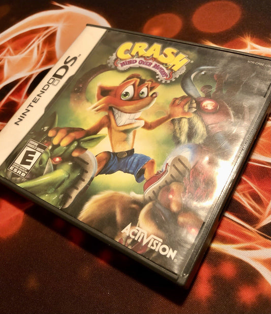 Crash: Mind Over Mutant (Nintendo DS, 2008) CIB GAME MONSTER CANADA -.-
