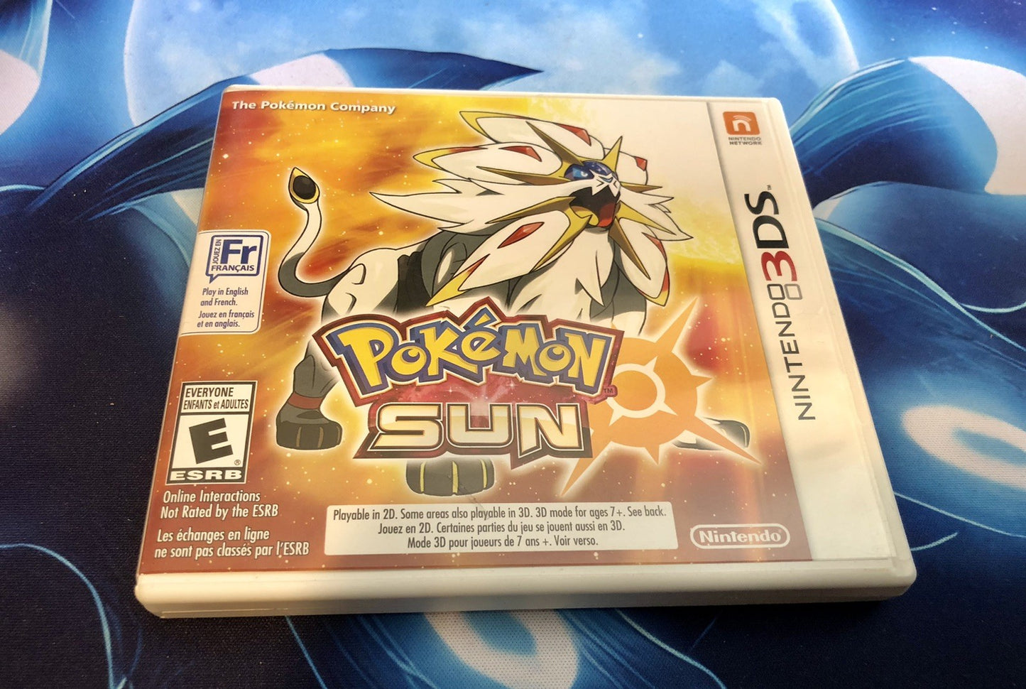 Pokémon Sun (Nintendo 3DS, 2016) No Manual Authentic Tested Works