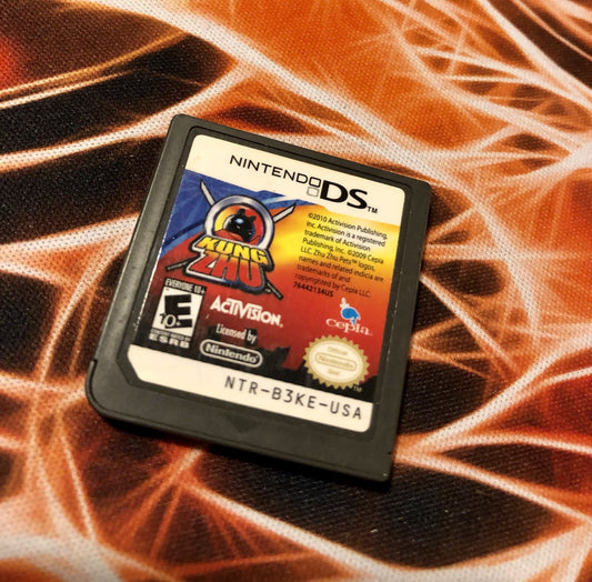 Kung Zhu (Nintendo DS) Authentic GAME MONSTER CANADA -..-