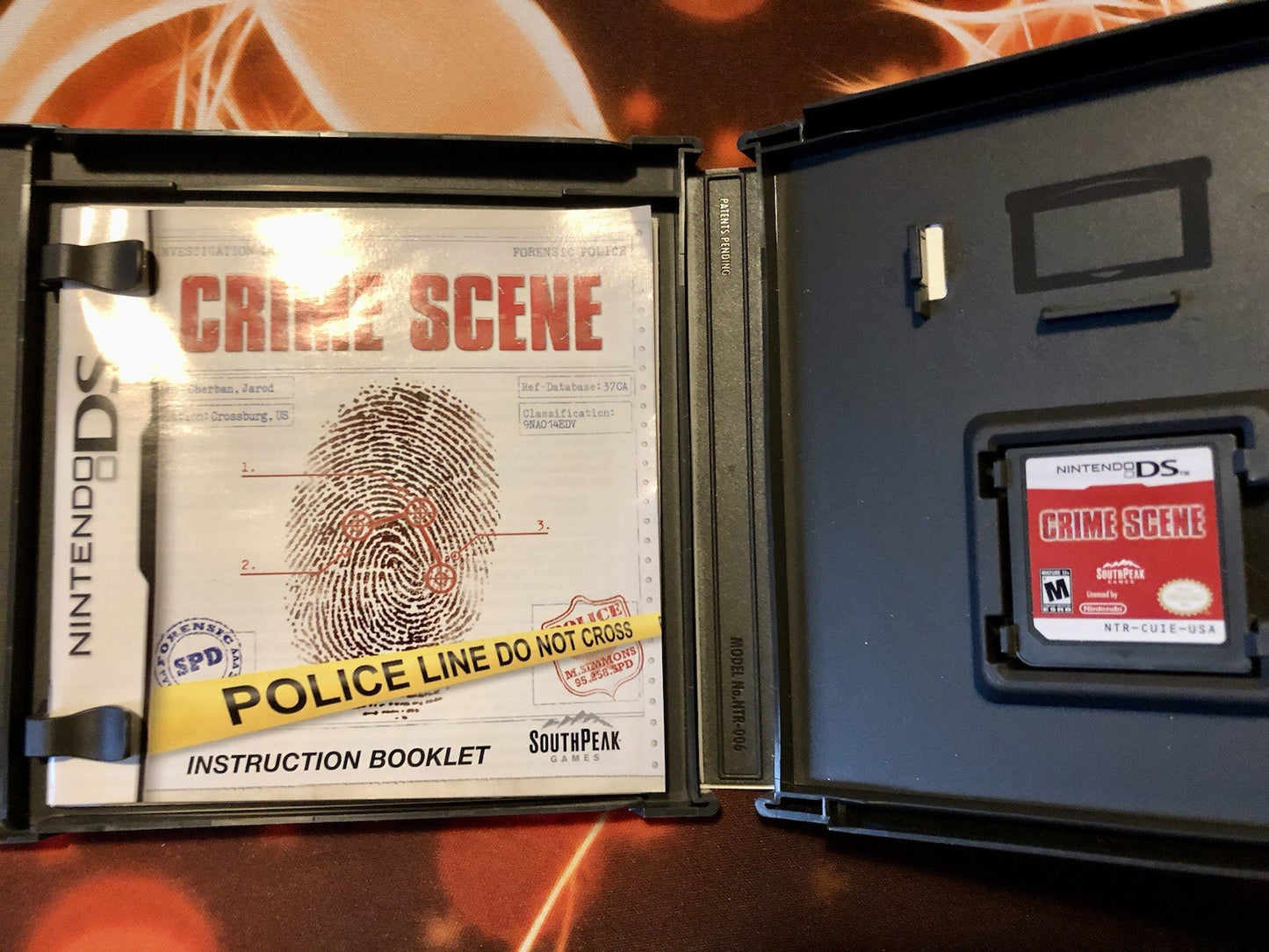 Crime Scene (Nintendo DS, 2010) CIB - Authentic GAME MONSTER CANADA -..-