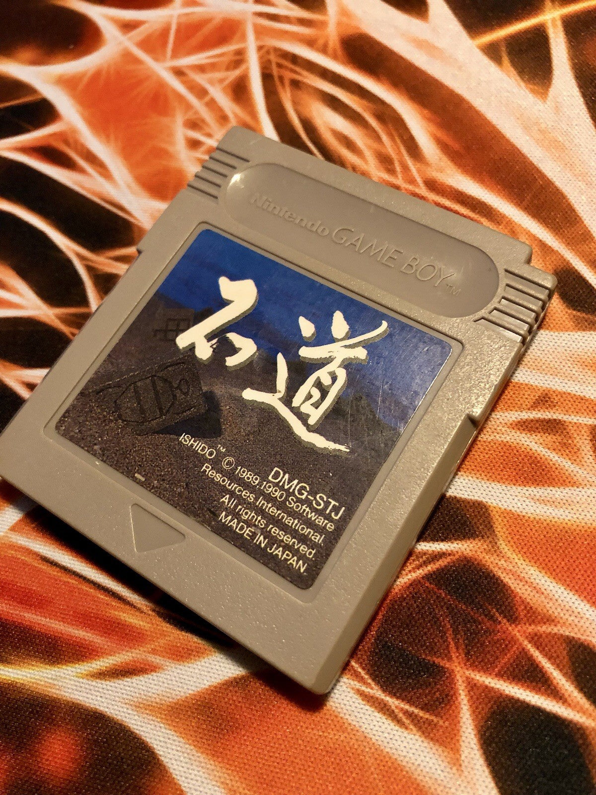 Ishido Nintendo Gameboy Japanese 1989 90 DMG-STJ Japan GAME MONSTER CANADA -.-