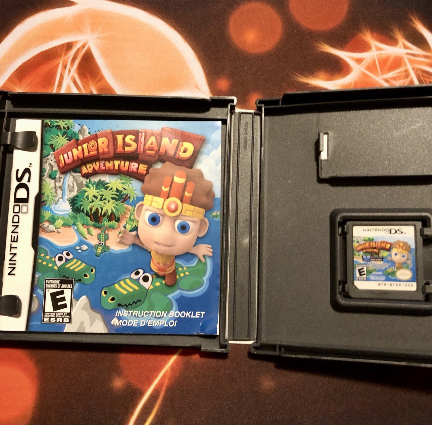 Junior Island Adventure Maximum Games Nintendo DS Tested Authentic Complete CIB