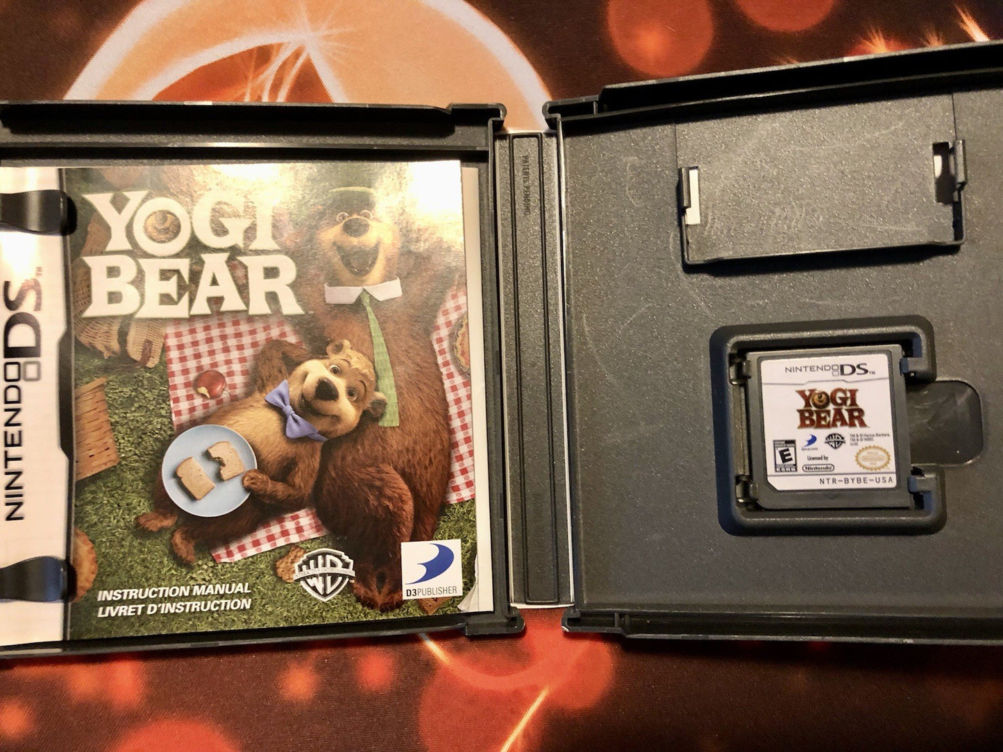 Yogi Bear Nintendo Ds - Authentic GAME MONSTER CANADA -..-