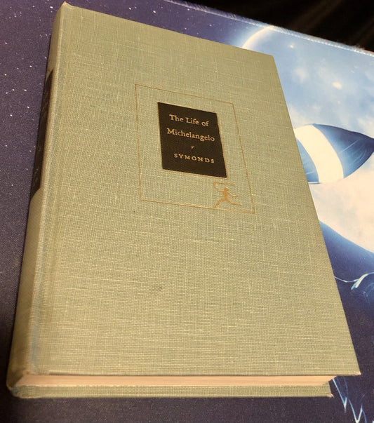 The Life of Michelangelo Buonarroti by John A Symonds —1946—Modern Library—HC—VG