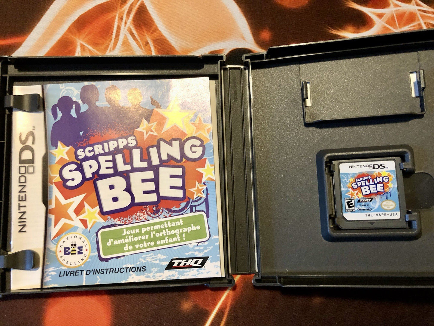 Scripps Spelling Bee (Nintendo DS, 2010) Authentic GAME MONSTER CANADA -..-