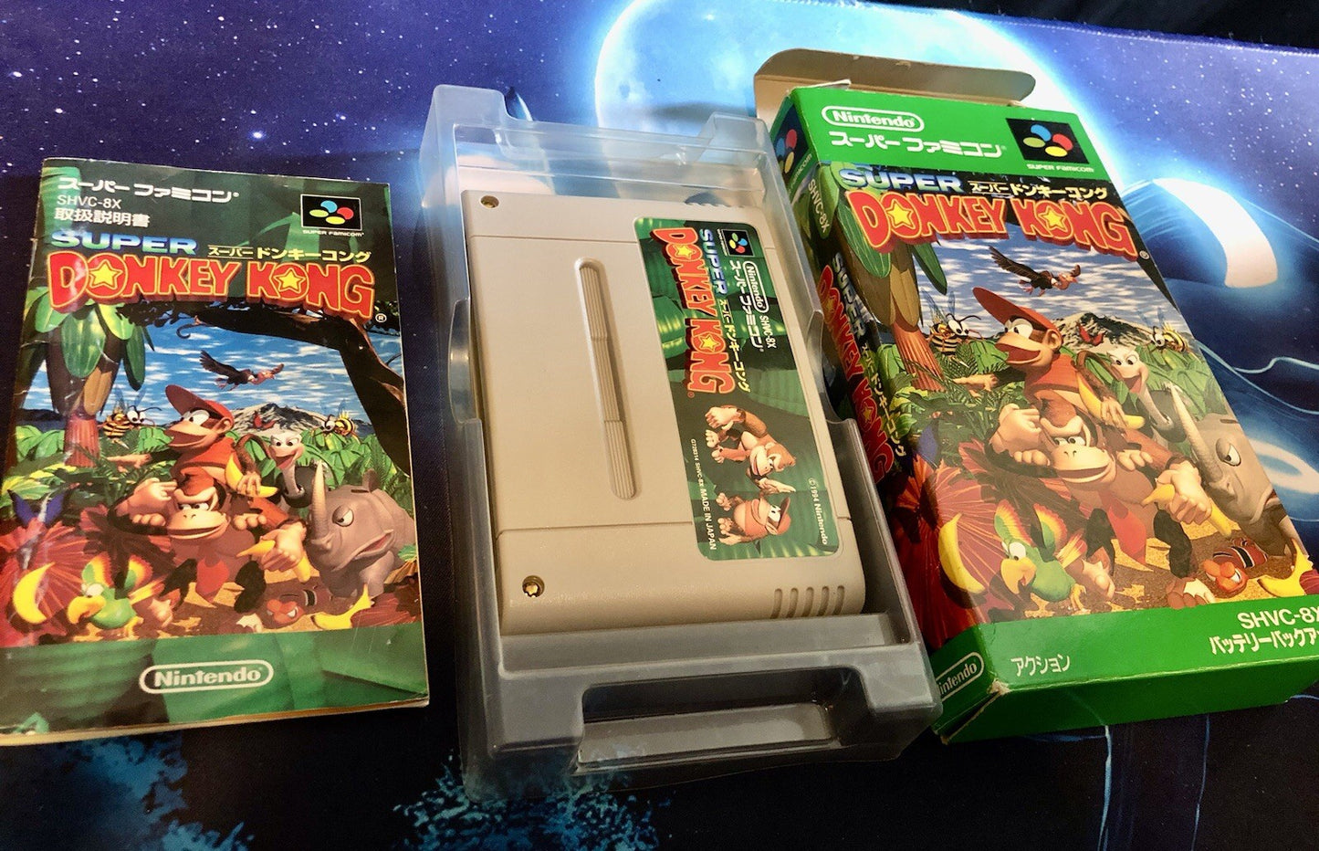 Nintendo Super Famicom SFC Donkey Kong Country Complete CIB  Japanese CANADA