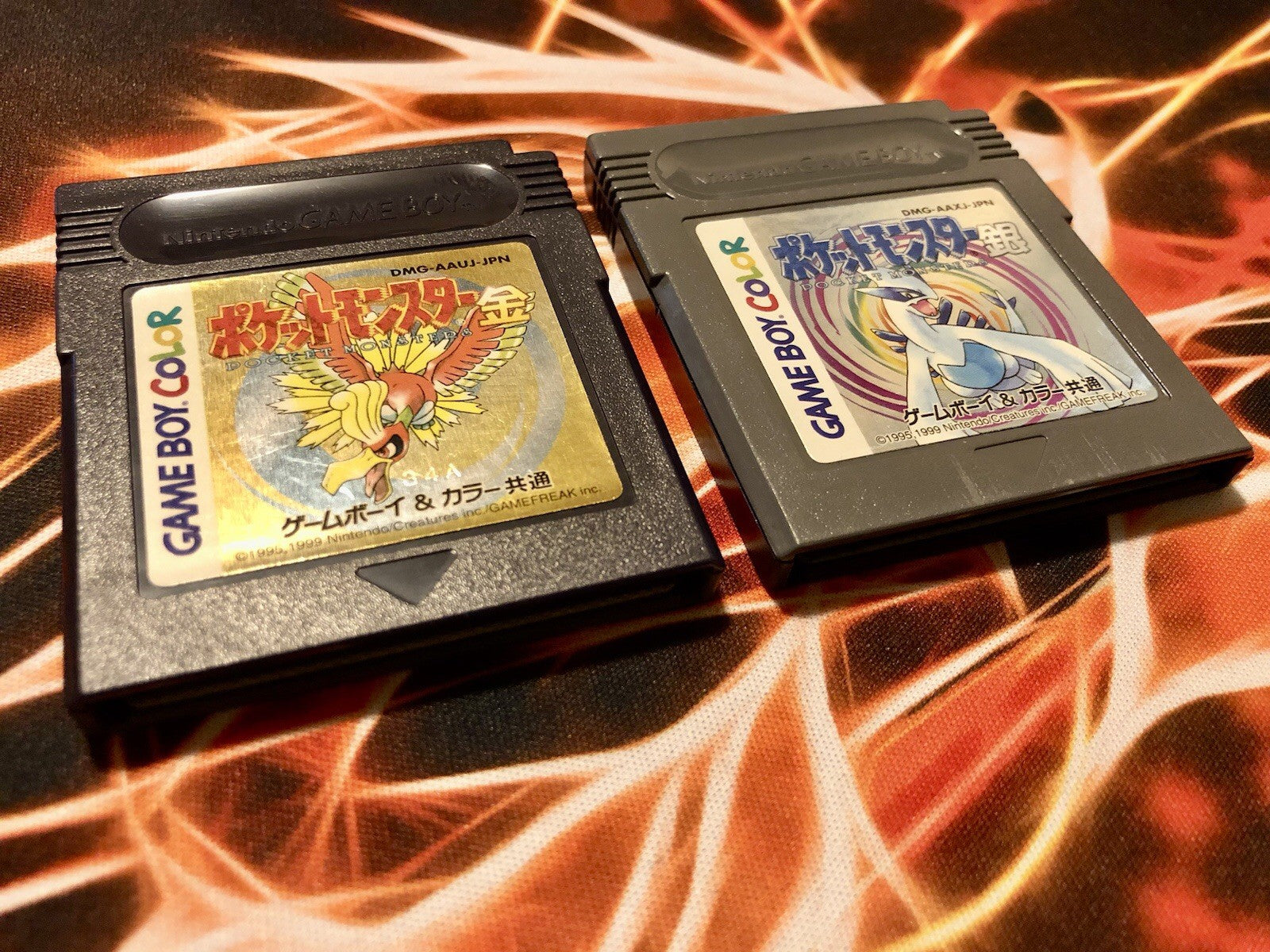 Nintendo Gameboy Colour Pokemon Gold & Sliver [Japanese Version] New Battery