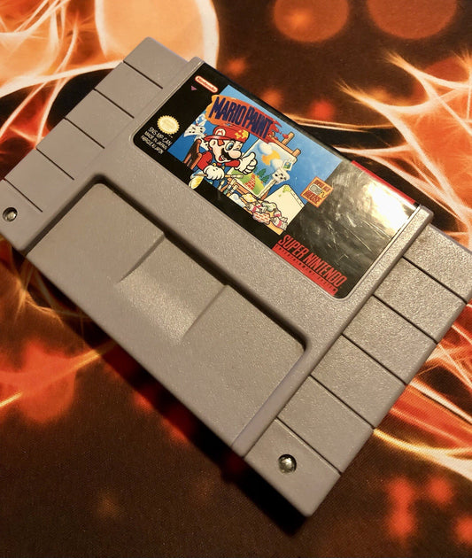 Mario Paint (Super Nintendo SNES, 1992) -.- GAME MONSTER CANADA -.-