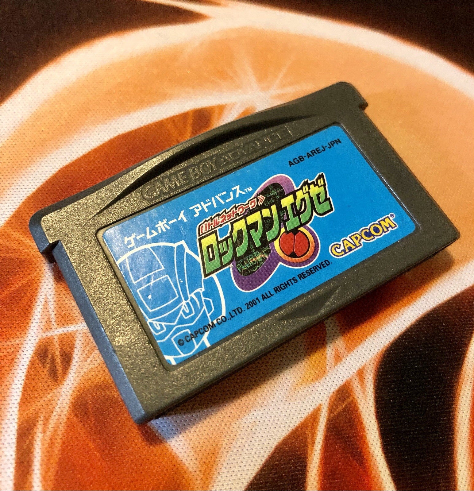 Gameboy Advance ROCKMAN EXE 1 Megaman Battle Network Nintendo GBA GAME MONSTER