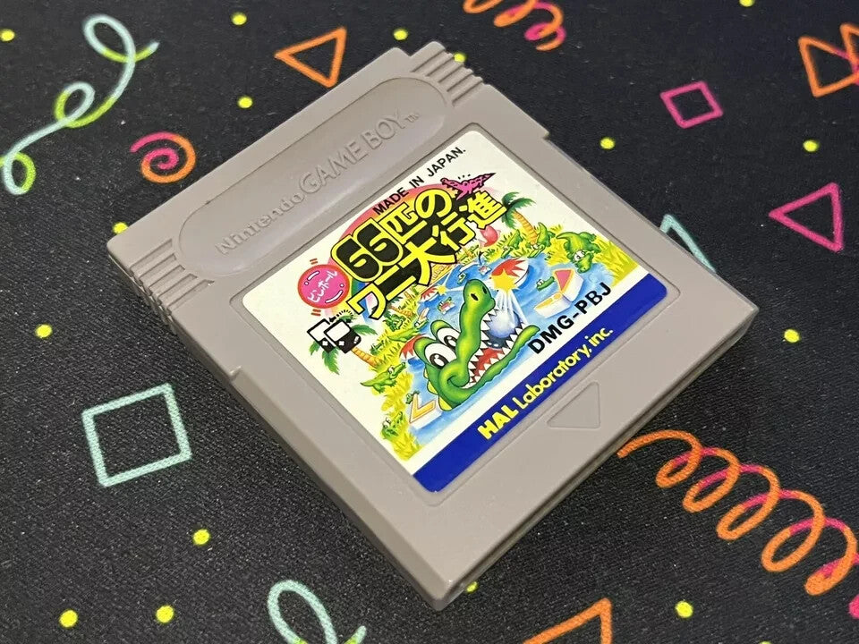 Pinball 66-hiki no Wani Daikoushin [Nintendo Game Boy - DMG-PBJ]