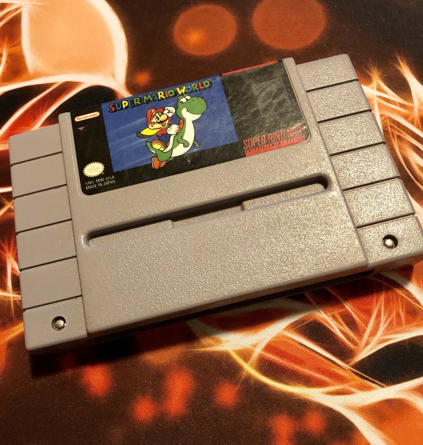 Super Mario World (Nintendo SNES, 1992) Authentic GAME MONSTER CANADA -.-