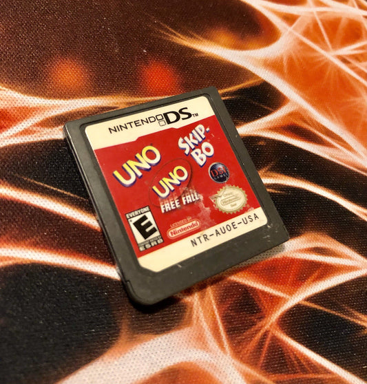 Nintendo DS Uno freefall skip BO - Authentic GAME MONSTER CANADA -..-