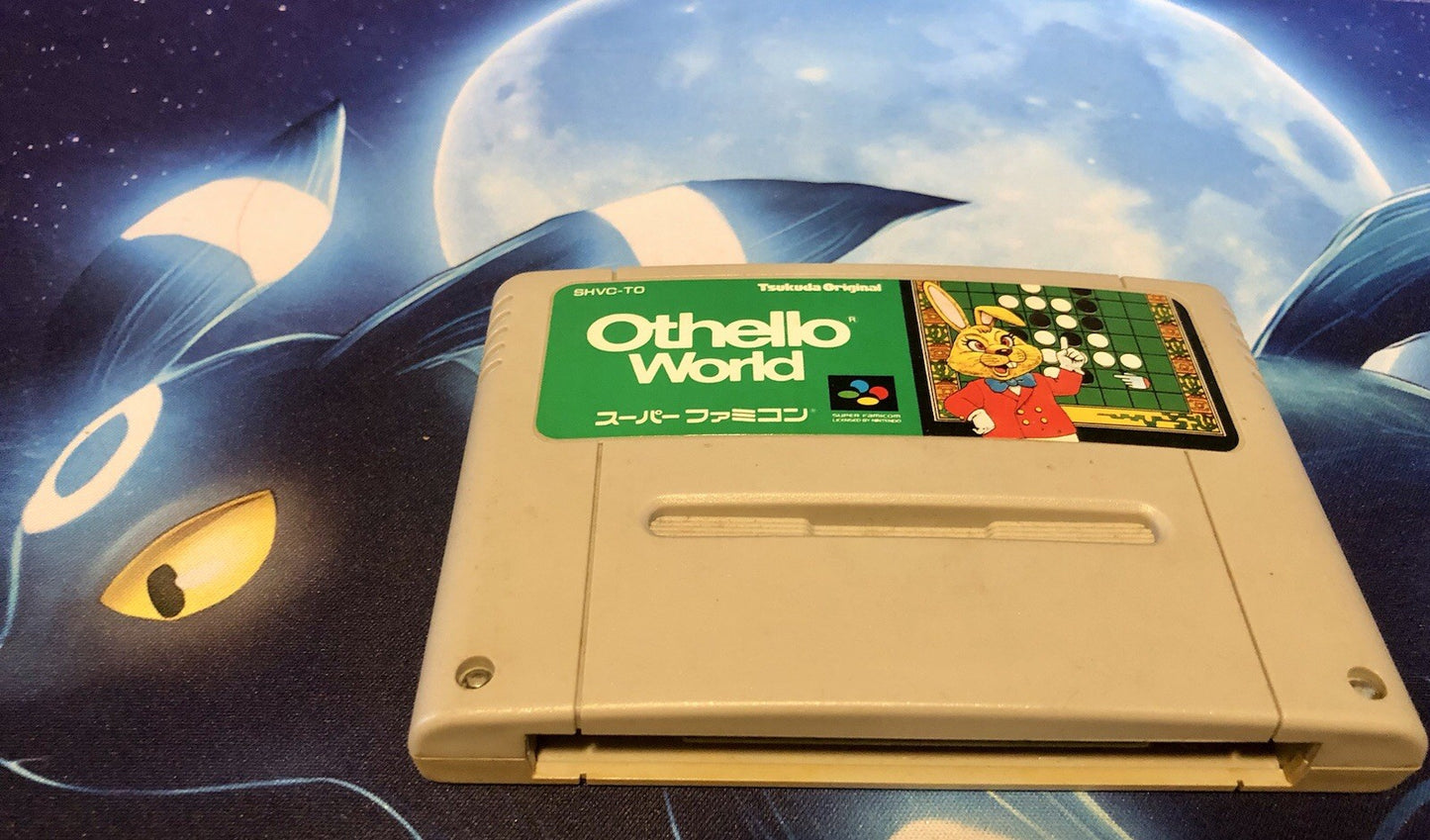 Othello World Super Famicom SFC Japan import GAME MONSTER CANADA