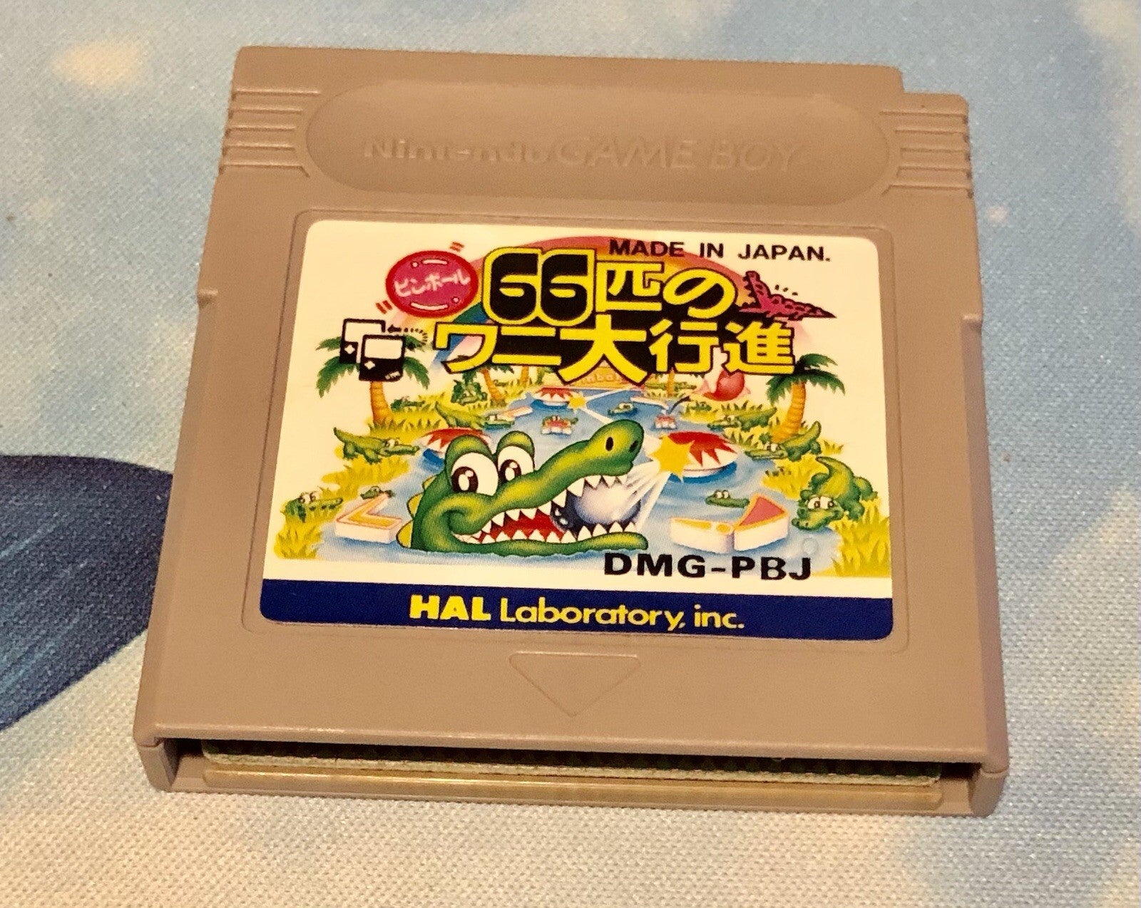 Pinball: 66-hiki no Wani Daikoushin Nintendo GameBoy GB DMG-PBJ Revenge Gator