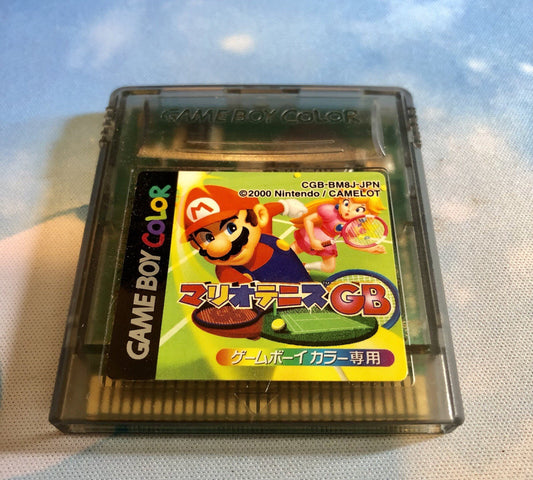 Gameboy Color  Mario Tennis GBC Japanese CGB-BM8J-JPN GAME MONSTER CANADA