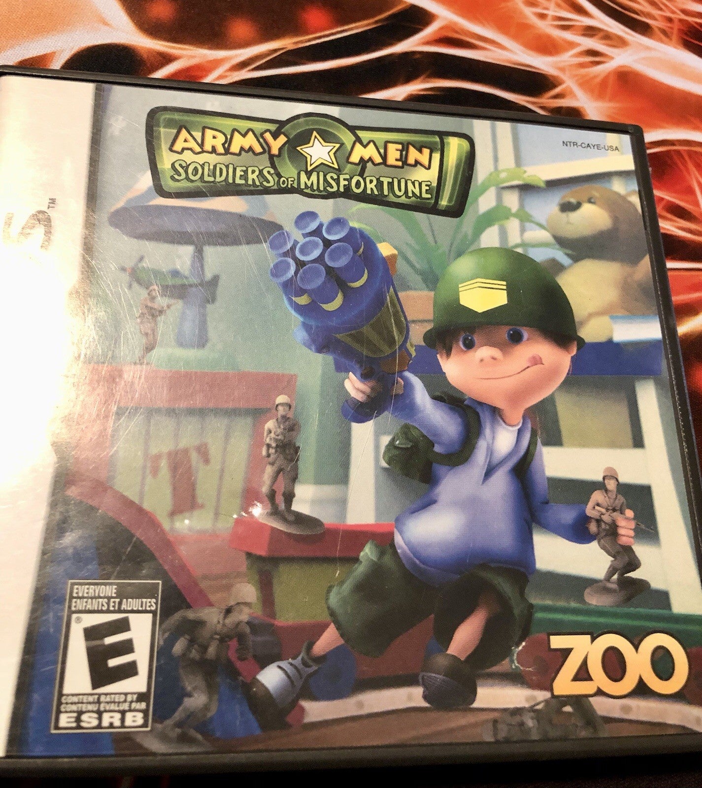 ARMY MEN SOLDIERS OF MISFORTUNE DS NINTENDO - Authentic GAME MONSTER CANADA -..-