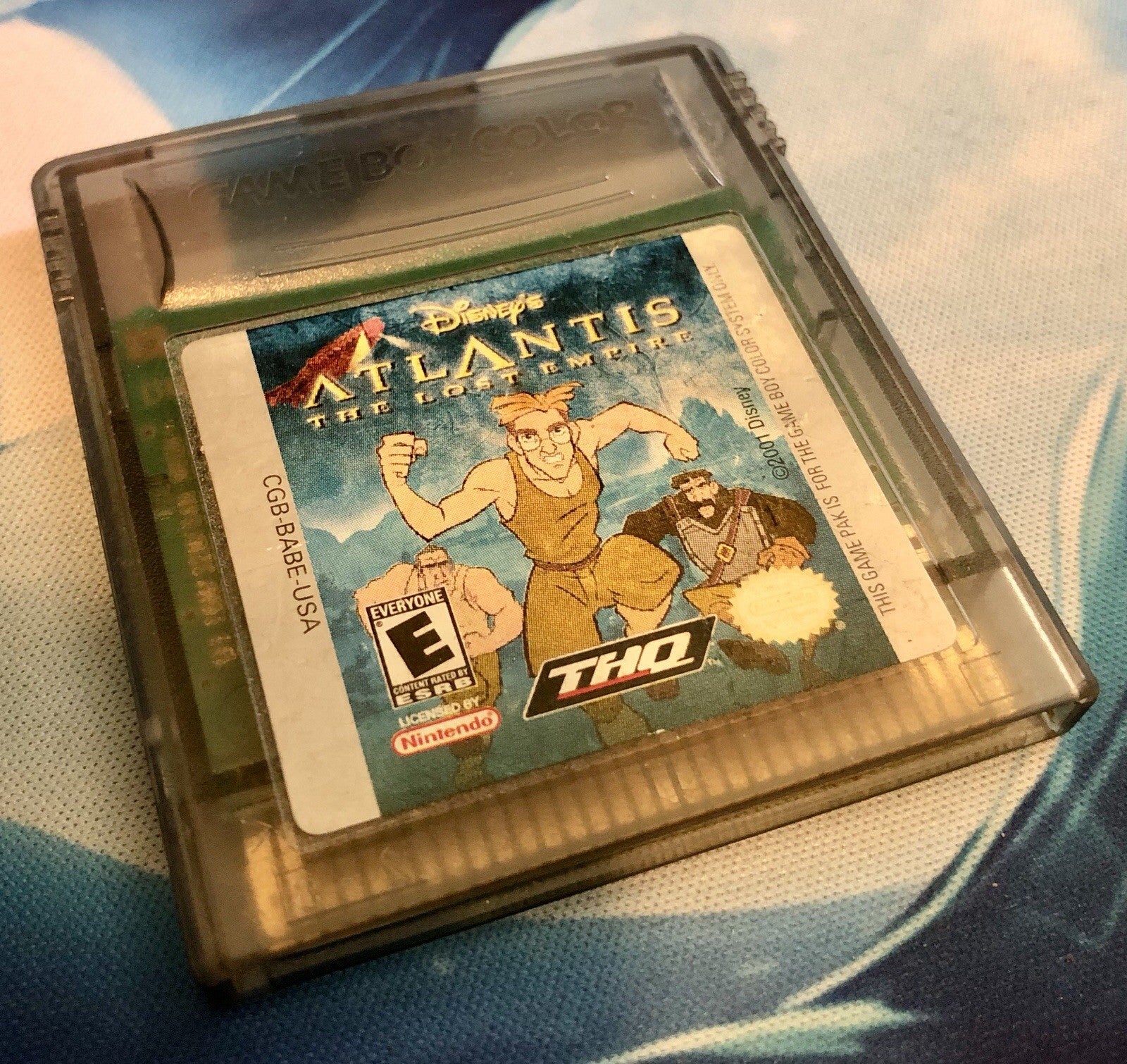 Disney's Atlantis: The Lost Empire (Nintendo Game Boy Color, 2001) GAME MONSTER