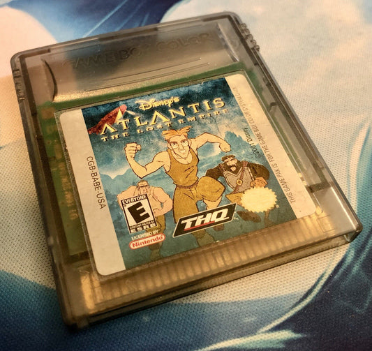 Disney's Atlantis: The Lost Empire (Nintendo Game Boy Color, 2001) GAME MONSTER