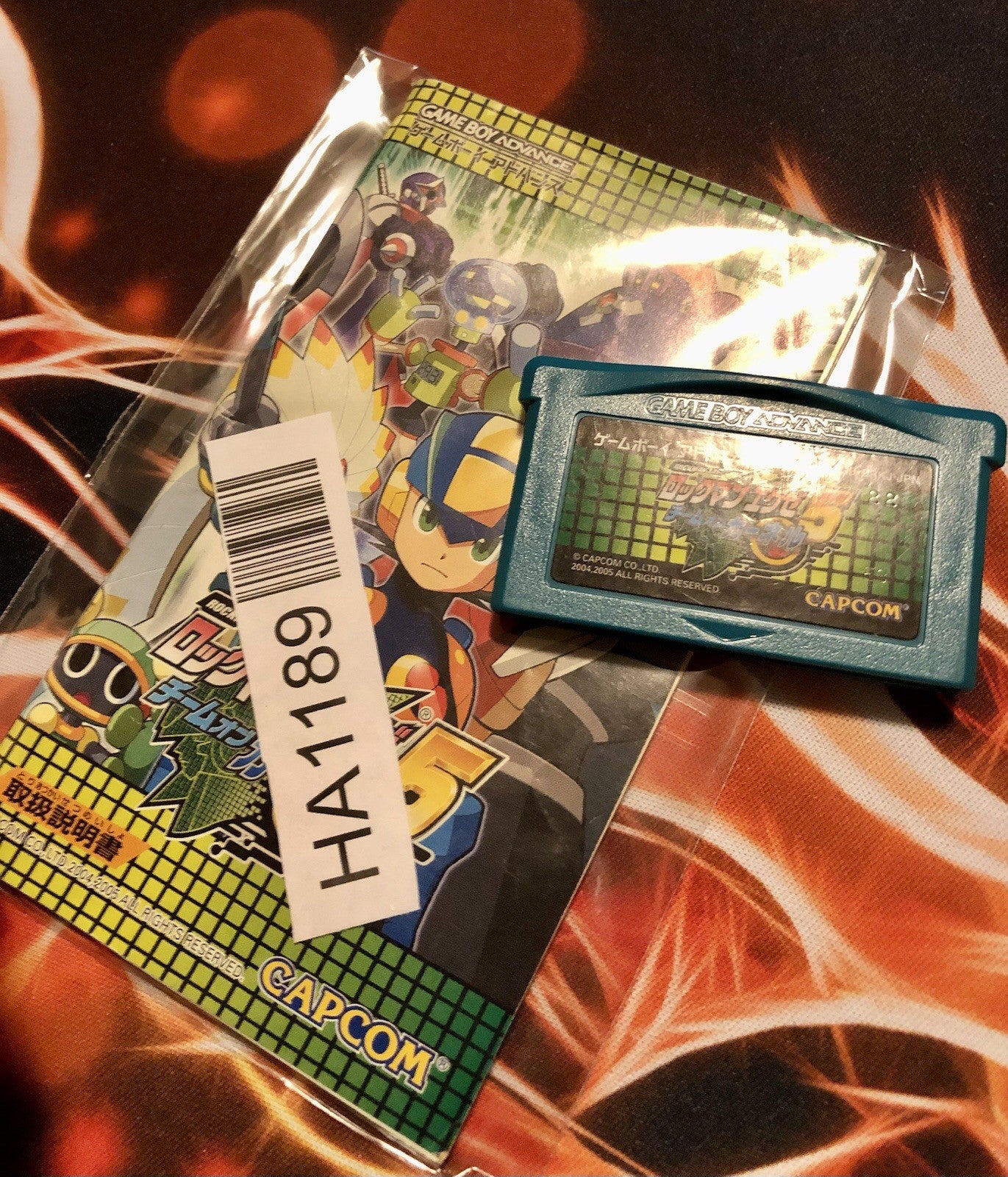 RockMan EXE 5: Team of Colonel with MANUAL Nintendo Game Boy Advance CANADA