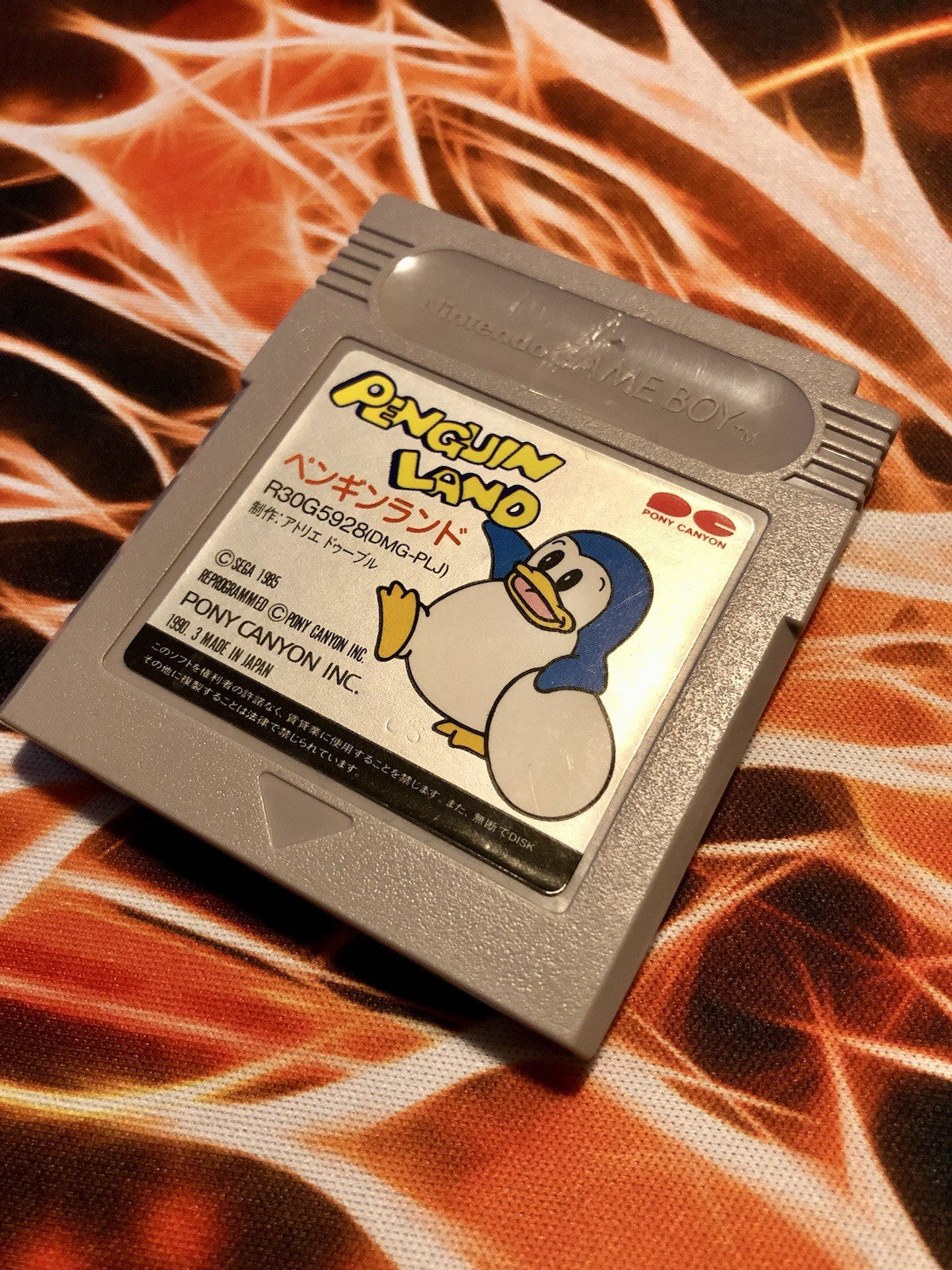 Gameboy PENGUIN LAND Nintendo Authentic GAME MONSTER CANADA -.-