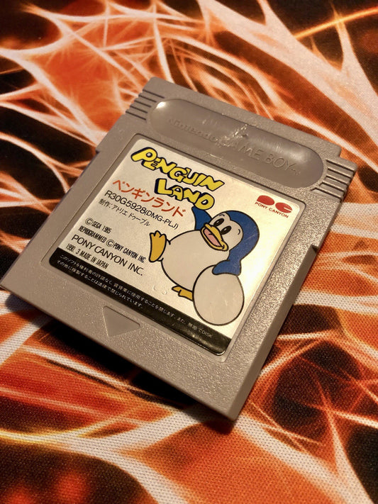 Gameboy PENGUIN LAND Nintendo Authentic GAME MONSTER CANADA -.-