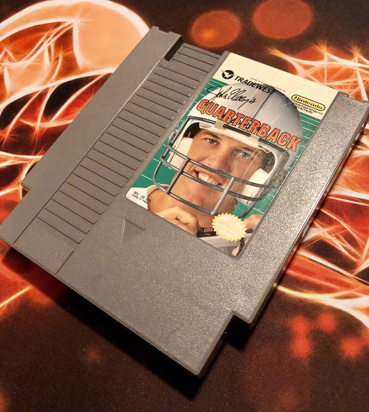 John Elway's Quarterback (Nintendo Entertainment System, 1989) NES GAME MONSTER