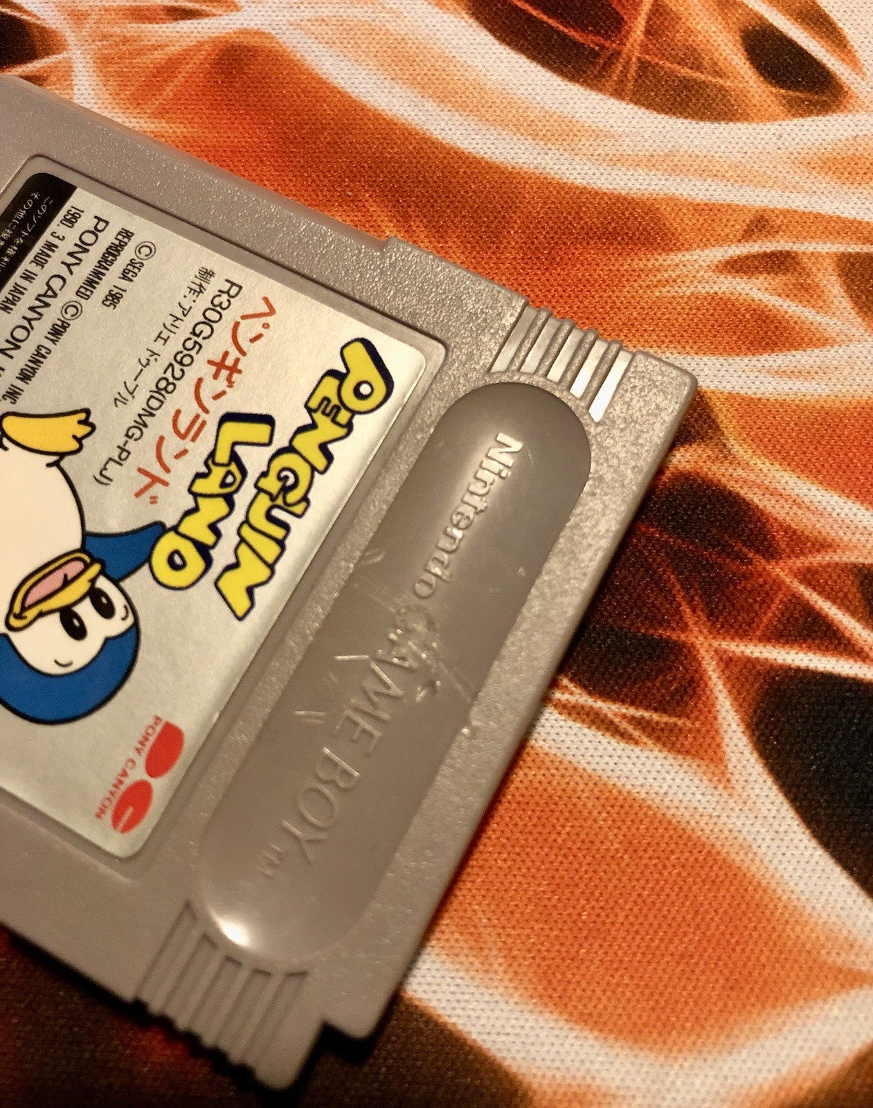 Gameboy PENGUIN LAND Nintendo Authentic GAME MONSTER CANADA -.-