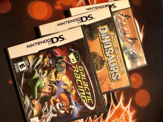 BEN 10 GALACTIC RACING - Battle of Giants: Dinosaurs - ATV: Thunder Ridge Riders