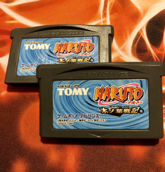 Naruto Konoha Senki Game Boy Advance GBA Japan Authentic GAME MONSTER CANADA -.-