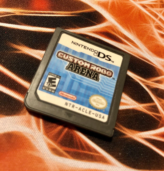 Custom Robo Arena (Nintendo DS, 2007) Authentic GAME MONSTER CANADA -..-