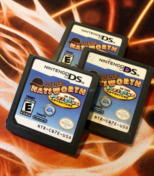 Henry Hatsworth In The Puzzling Adventure Nintendo DS - GAME MONSTER CANADA -..-