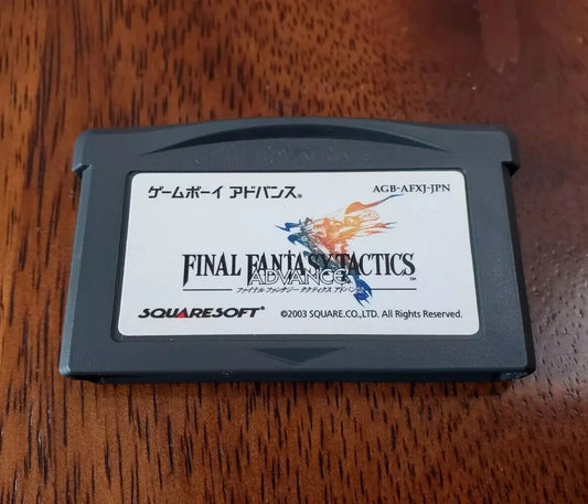 Final Fantasy Tactics Advance (Nintendo GBA, 2003) Tested Japanese  Authentic