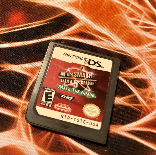 Are You Smarter Than a 5th Grader Make the Grade Nintendo DS NDS GAME MONSTER