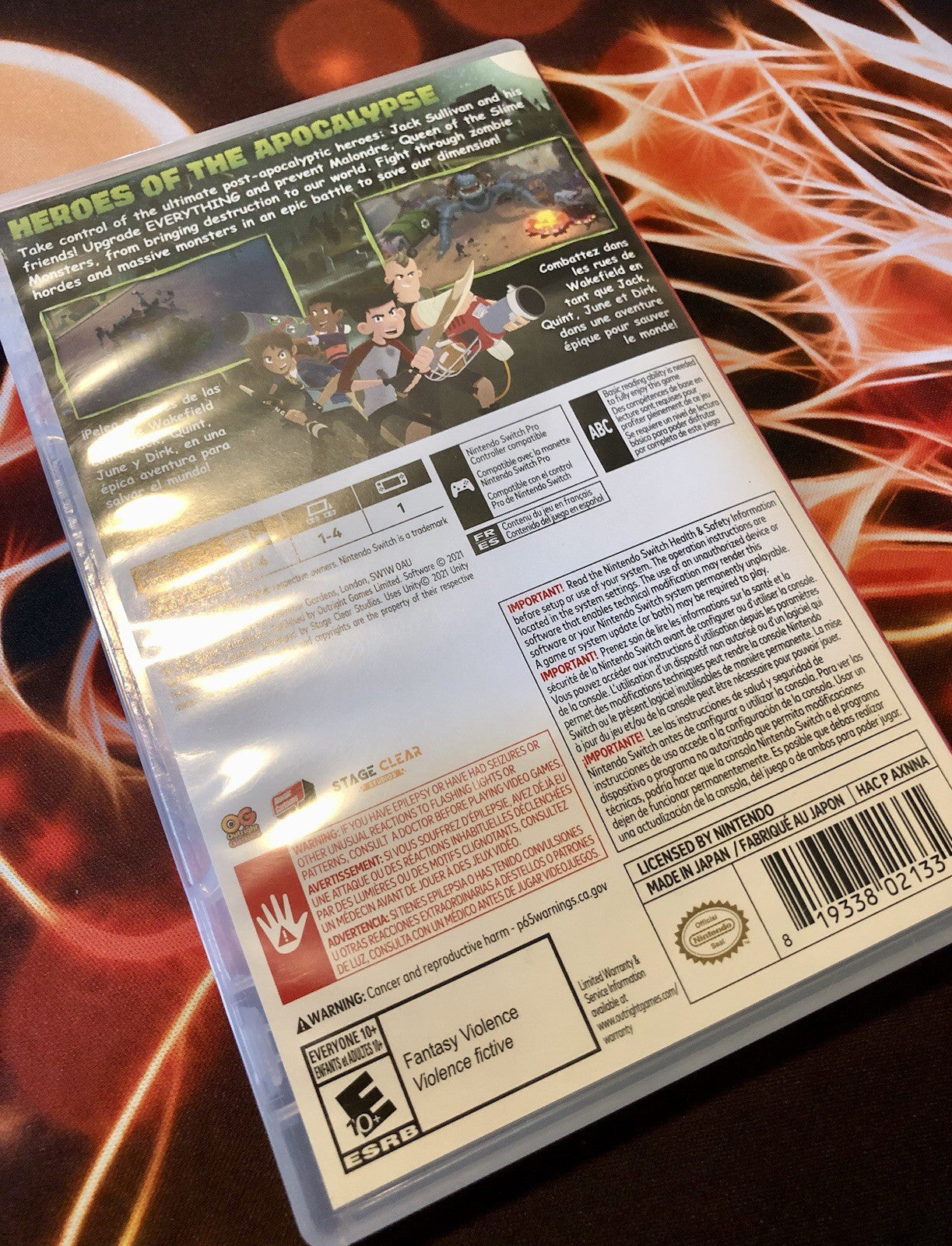 Nintendo SWITCH - Last Kids on Earth and the Staff of Doom GAME MONSTER CANADA