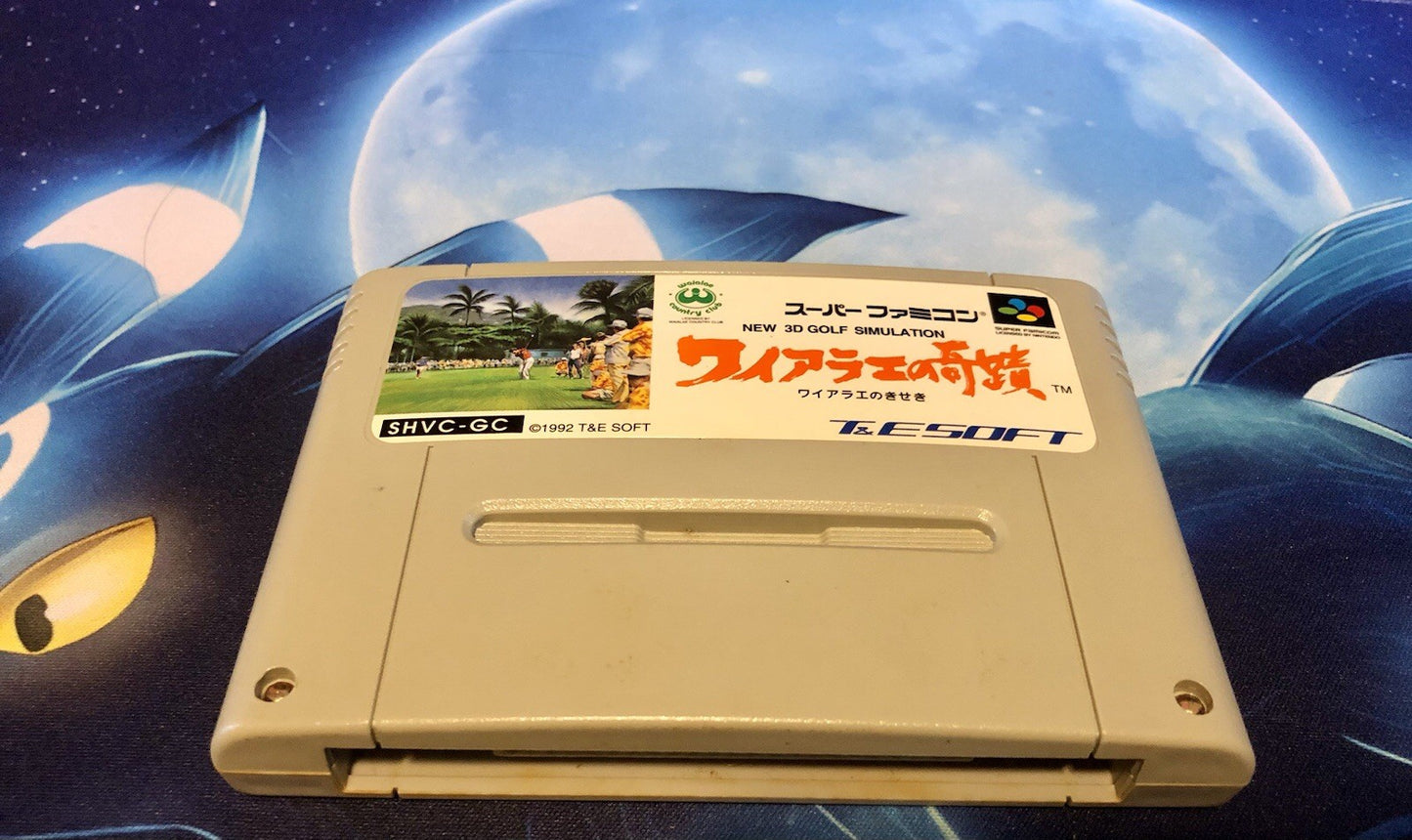 Miracle of Waialae no Kiseki Golf SFC Super Famicom Japan - CANADA