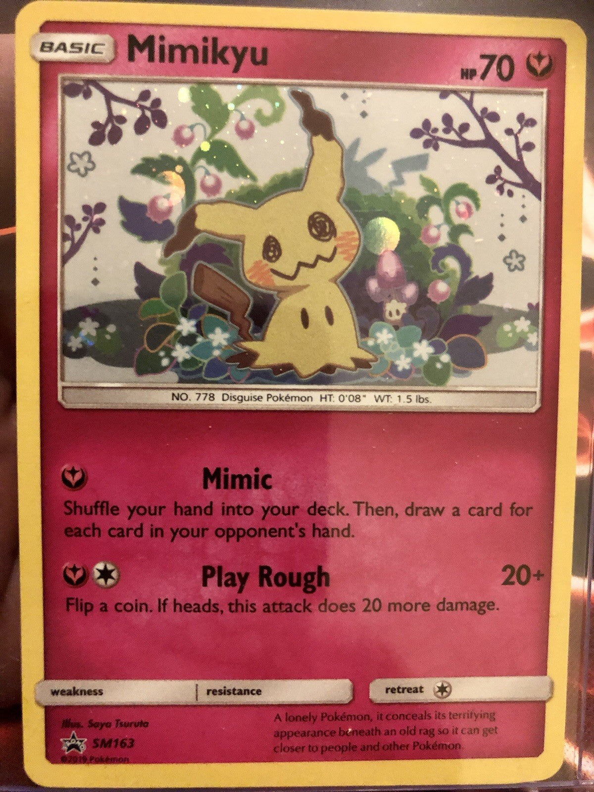 3x Mimikyu Promo SM163 Team Up Blister Pokemon Card Excellent LP Sun & Moon