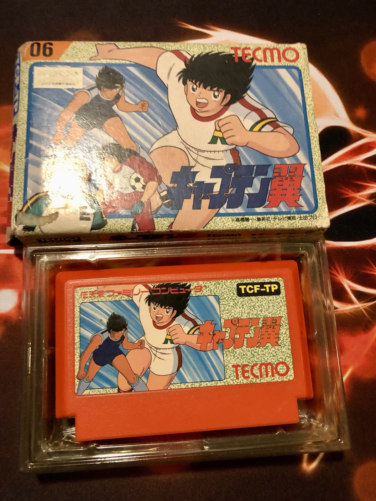 Tecmo Tcf-Tp Captain Tsubasa Famicom NES Japan - GAME MONSTER CANADA -..-