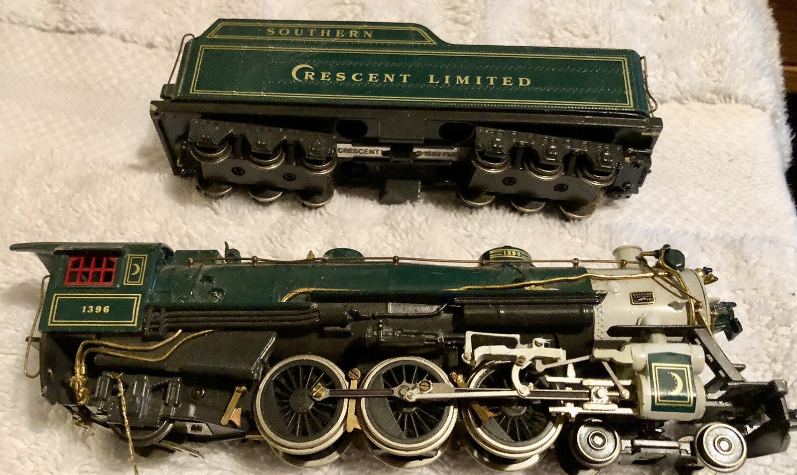 Classic Rivarossi Southern Crescent Heavy Pacific Steam Locomotive HO(No Box)