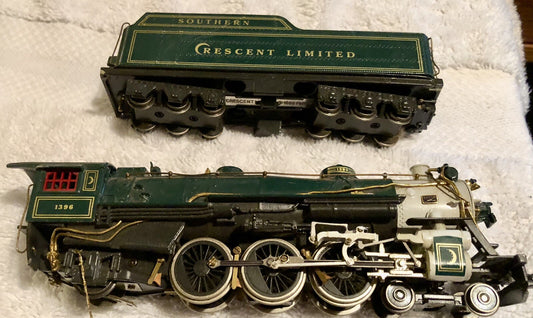 Classic Rivarossi Southern Crescent Heavy Pacific Steam Locomotive HO(No Box)