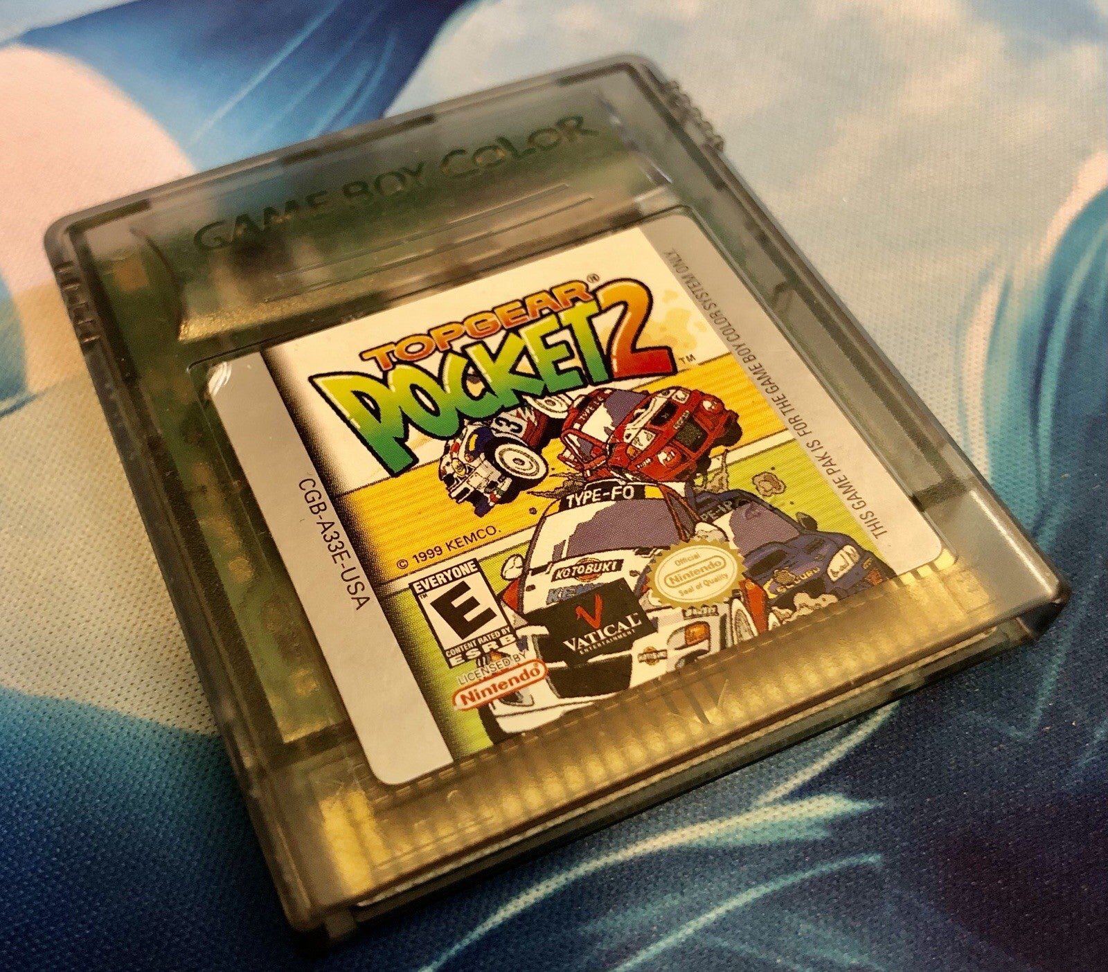 Top Gear Pocket 2 Game Boy Color Nintendo GBC Authentic GAME MONSTER CANADA