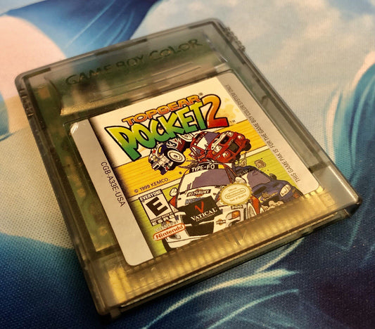 Top Gear Pocket 2 Game Boy Color Nintendo GBC Authentic GAME MONSTER CANADA