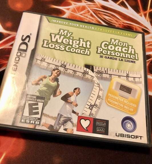 (LUP) My Weight Loss Coach (Nintendo DS: 2008) Authentic GAME MONSTER CANADA -.-