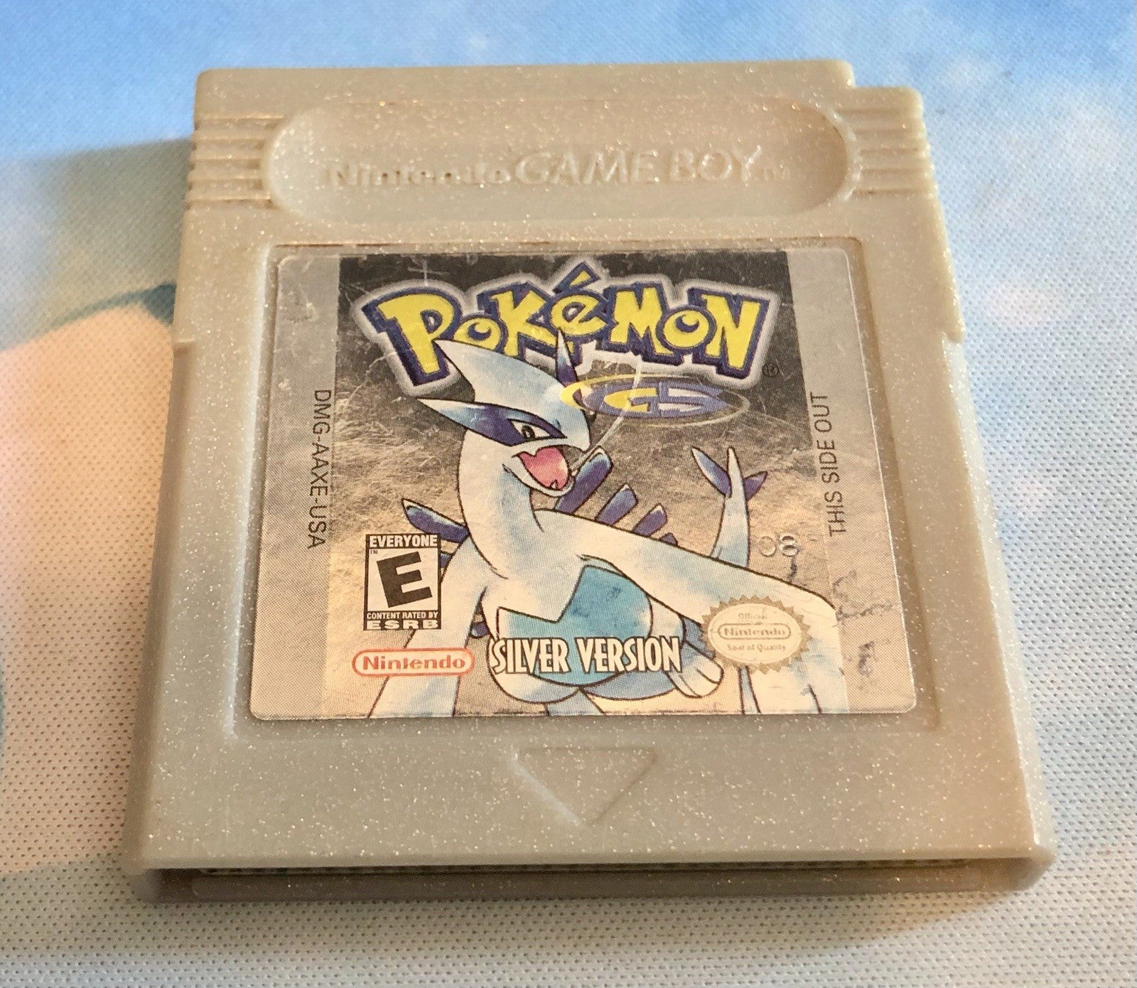 Pokemon: Silver Version (Nintendo Game Boy 2000) Authentic w/ New Battery