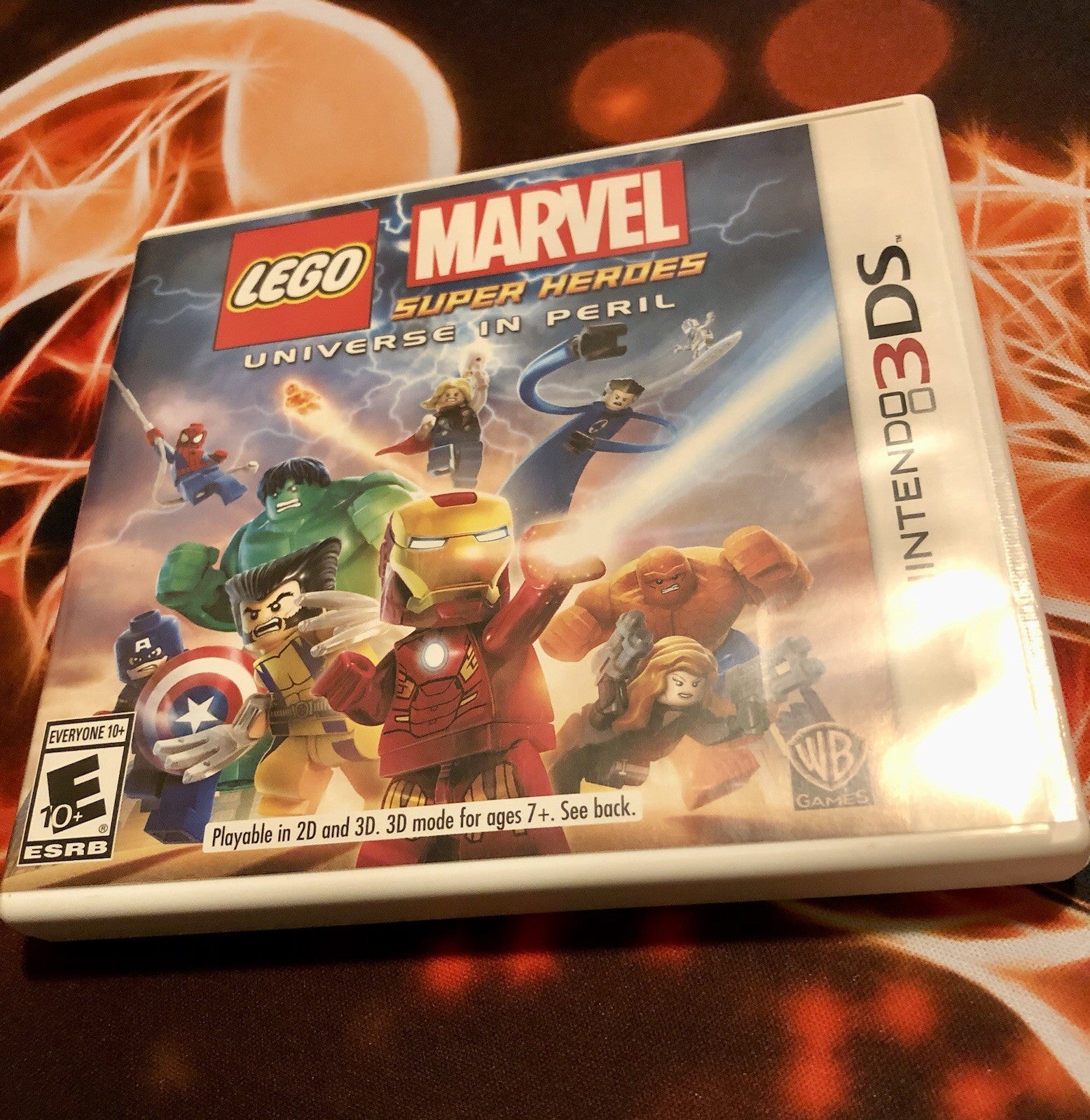 LEGO Marvel Super Heroes - Universe in Peril (Nintendo 3DS, 2013) GAME MONSTER