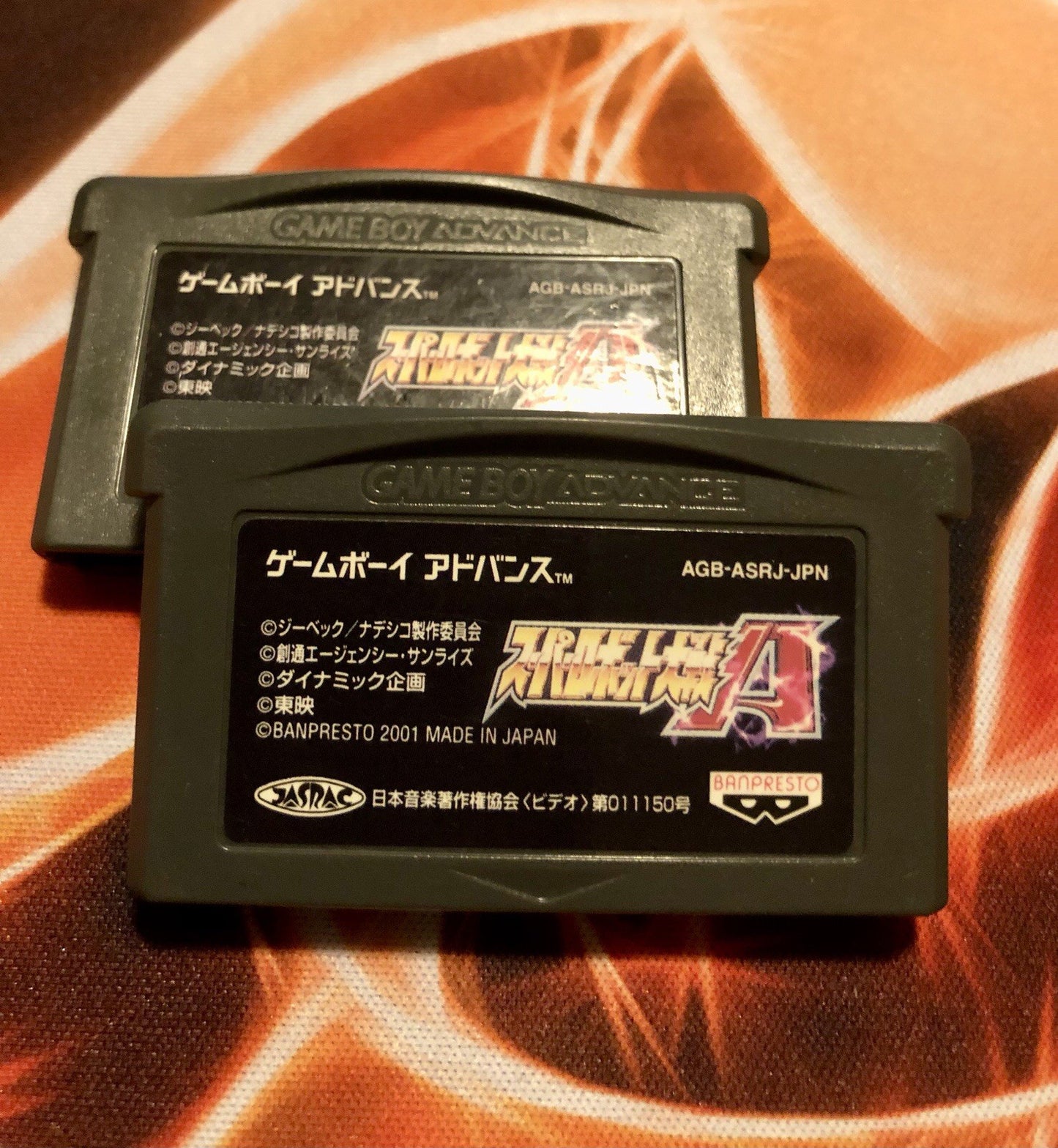 Japanese Super Robot Wars A Alpha Taisen Game Boy Advance GBA Japan CANADA -.-