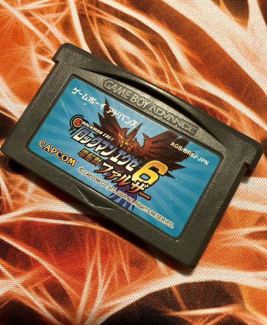 Game Boy Advance RockMan EXE 6: Dennoujuu Faltzer -.- GAME MONSTER CANADA -.-