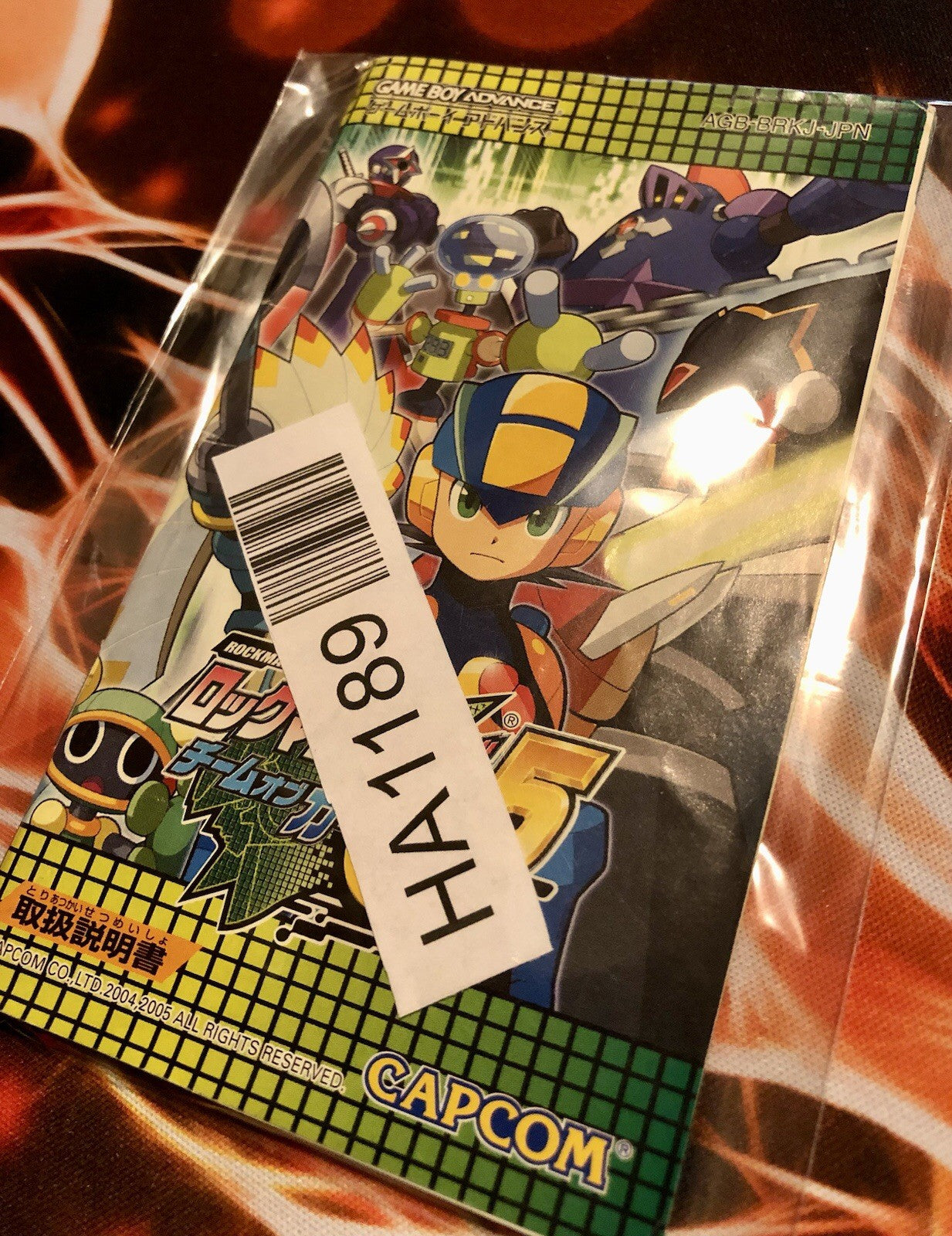 RockMan EXE 5: Team of Colonel with MANUAL Nintendo Game Boy Advance CANADA
