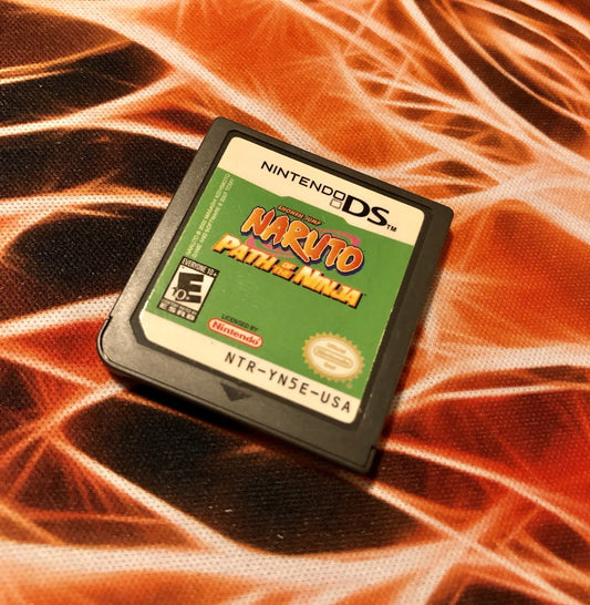Naruto: Path of the Ninja (Nintendo DS, 2007) Authentic GAME MONSTER CANADA -..-