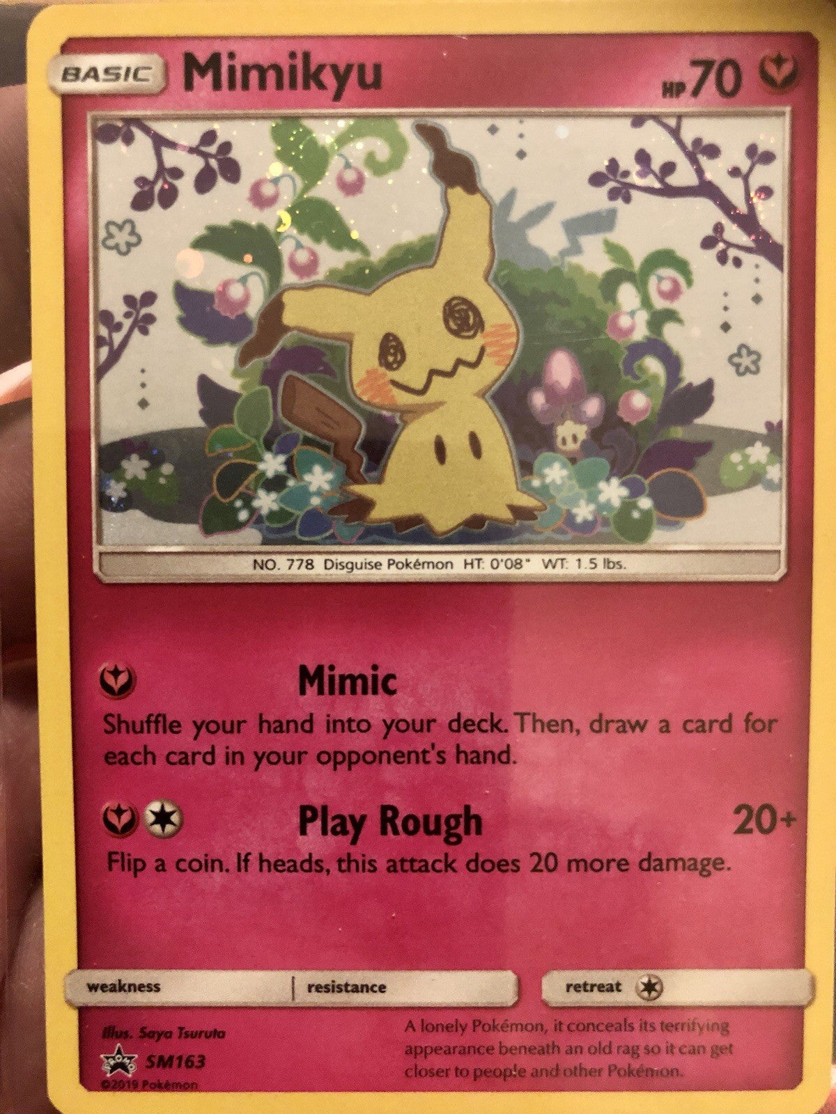 3x Mimikyu Promo SM163 Team Up Blister Pokemon Card Excellent LP Sun & Moon